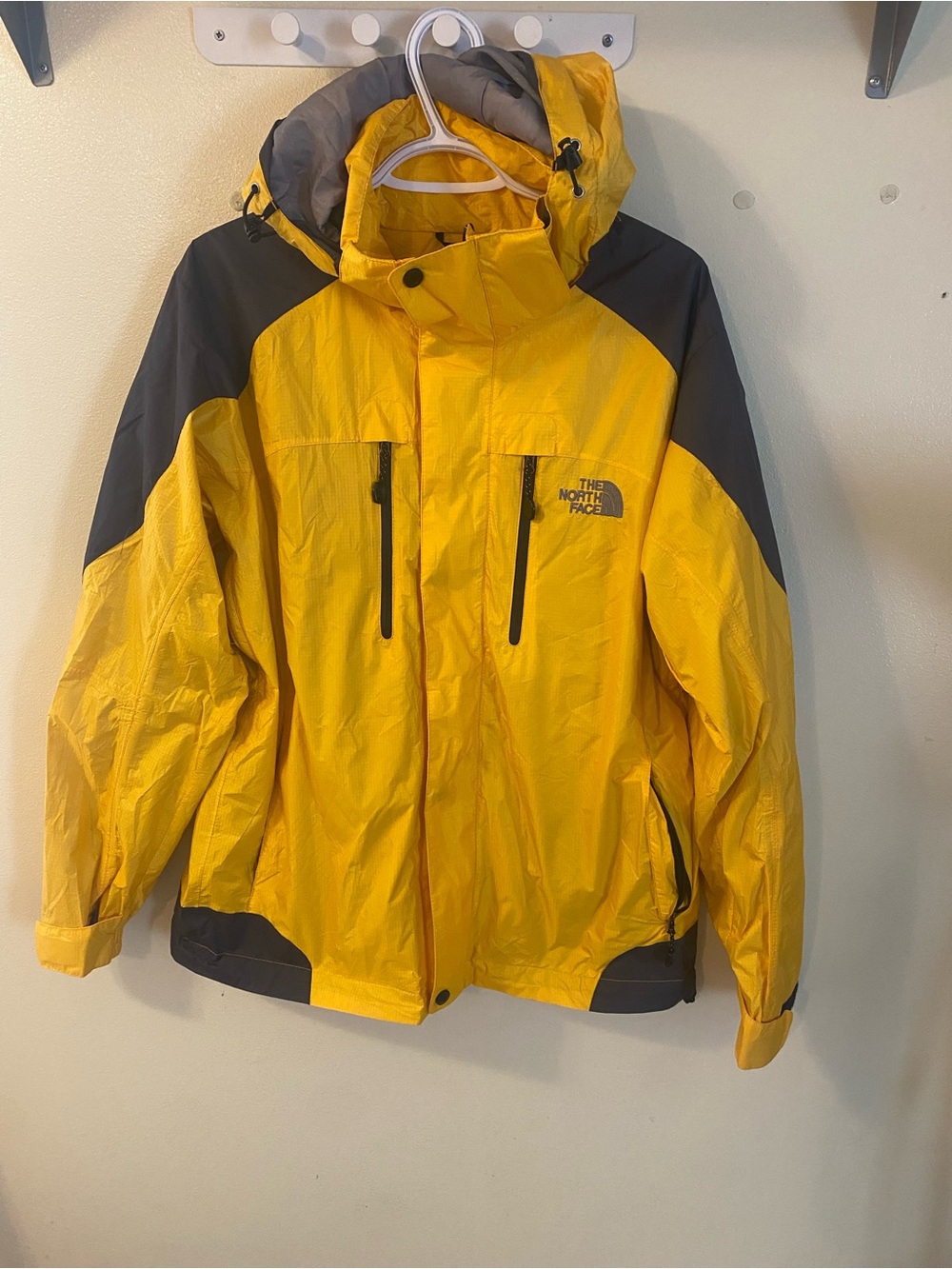 The North Face Yellow & Gray Jacket